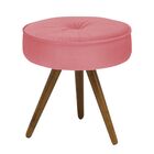 Puff Decorativo Julia Redondo Suede - D'rossi - Rose