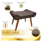 Puff Decorativo Lara Veludo - Star Confort