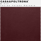 Puff Decorativo Lewis 45x45 Cm Pés Mustard Veludo Marsala - C