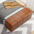 Puff Decorativo Living Sala De Estar 140 Cm Roma W01 Couríssi