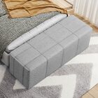 Puff Decorativo Living Sala De Estar 140 Cm Roma W01 Linho Ci