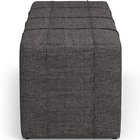 Puff Decorativo Living Sala De Estar 140 Cm Roma W01 Linho Ci