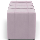 Puff Decorativo Living Sala De Estar 140 Cm Roma W01 Suede Ro