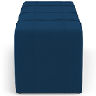 Puff Decorativo Living Sala De Estar 160 Cm Roma W01 Suede Az