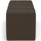 Puff Decorativo Living Sala De Estar 160 Cm Roma W01 Suede Ma