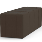 Puff Decorativo Living Sala De Estar 160 Cm Roma W01 Suede Ma