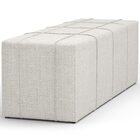 Puff Decorativo Living Sala De Estar 195 Cm Roma W01 Linho Ch