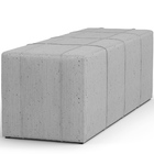 Puff Decorativo Living Sala De Estar 195 Cm Roma W01 Linho Ci