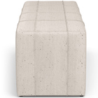 Puff Decorativo Living Sala De Estar 195 Cm Roma W01 Linho Cr