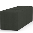 Puff Decorativo Living Sala De Estar 195 Cm Roma W01 Linho Ve