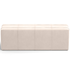 Puff Decorativo Living Sala De Estar 195 Cm Roma W01 Suede Be