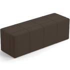 Puff Decorativo Living Sala De Estar 195 Cm Roma W01 Suede Ma