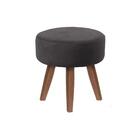 Puff Decorativo Lotus Murano Móveis Marrom