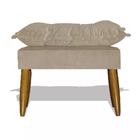 Puff Decorativo Opala - Cappuccino Cappuccino