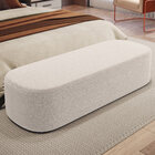 Puff Decorativo Orgânico Para Living Quarto 140cm Doha W01 Bo