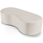 Puff Decorativo Orgânico Para Living Quarto 140cm Orbit W01 L