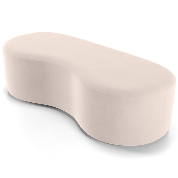 Puff Decorativo Orgânico Para Living Quarto 140cm Orbit W01 S