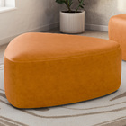 Puff Decorativo Orgânico Para Sala De Estar Living Trizza W01