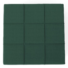 Puff Decorativo Para Sala De Estar Quadrado Milano 90x90cm W0