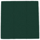 Puff Decorativo Para Sala De Estar Quadrado Milano 90x90cm W0