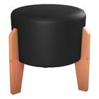 Puff Decorativo Para Sala Luxo 44x44 Cm Corano Milani Store