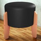 Puff Decorativo Para Sala Luxo 44x44 Cm Corano Milani Store