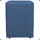 Puff Decorativo Para Sala, Recepção, Manicure Dado Suede Azul