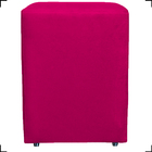 Puff Decorativo Para Sala, Recepção, Manicure Dado Suede Pink