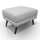 Puff Decorativo Pes Palito 2463 Linho Graz