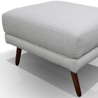 Puff Decorativo Pes Palito 2463 Linho Graz