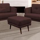 Puff Decorativo Pes Palito 2463 Suede Graz