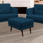 Puff Decorativo Pes Palito 2463 Veludo Joly Graz