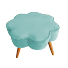 Puff Decorativo Pés Palito Aurora Veludo - Estopar - Veludo A