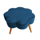 Puff Decorativo Pés Palito Aurora Veludo - Estopar - Veludo A