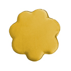 Puff Decorativo Pés Palito Aurora Veludo - Estopar - Veludo M