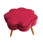 Puff Decorativo Pés Palito Aurora Veludo - Estopar - Veludo V