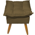 Puff Decorativo Quadrado Para Sala Quarto Penteadeira Recepçã