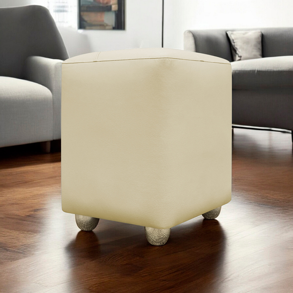 Puff Decorativo Quadrado Para Sala Quarto Penteadeira Urban C