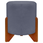 Puff Decorativo Redondo Confortável Para Sala Quarto Penteade