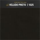 Puff Decorativo Redondo Sala De Estar Raika Veludo Preto