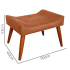 Puff Decorativo Roma Veludo Star Confort