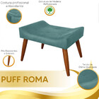 Puff Decorativo Roma Veludo Star Confort