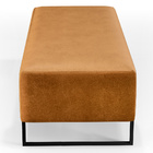 Puff Decorativo Sala De Estar Bali W01 Base Ferro 120x50 Cm C