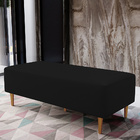 Puff Decorativo Sala De Estar Bali W01 Pés Palito 120x50 Cm C