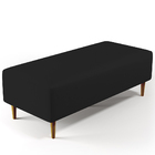 Puff Decorativo Sala De Estar Bali W01 Pés Palito 120x50 Cm C