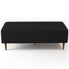 Puff Decorativo Sala De Estar Bali W01 Pés Palito 120x50 Cm C