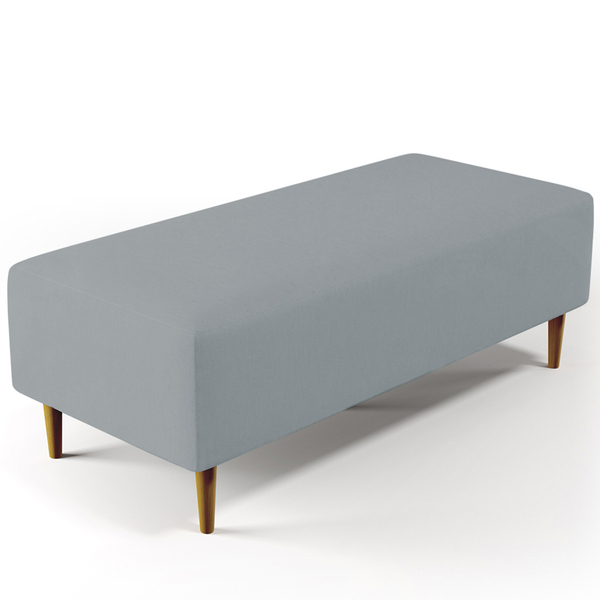 Puff Decorativo Sala De Estar Bali W01 Pés Palito 120x50 Cm S