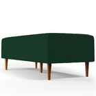 Puff Decorativo Sala De Estar Bali W01 Pés Palito 120x50 Cm S