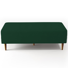 Puff Decorativo Sala De Estar Bali W01 Pés Palito 120x50 Cm S