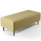 Puff Decorativo Sala De Estar Bali W01 Pés Palito 120x50cm Co